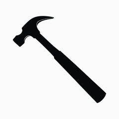 hammer isolated on white