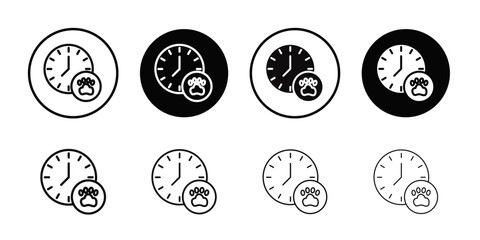Dog competition icon Flat art illustration in outline