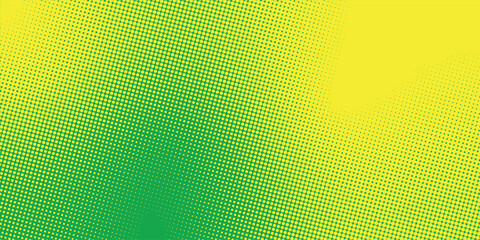 Dots halftone yellow green color pattern gradient modern texture background