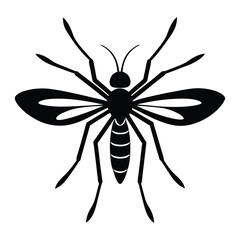 mosquito dengue vector illustration.