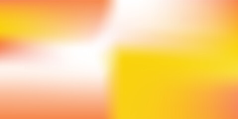 Abstract neon yellow wave form, blurred iridescent gradient texture, isolate design element. Fluid orange watercolor brushstroke blurry swirl shape. Aesthetic flowing lights modern decoration