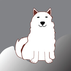 cartoon dog silhouettes with bone