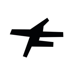 Obraz premium vector airplane icon
