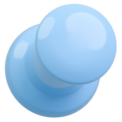 3D背景素材_画鋲_水色