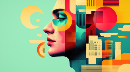 Psychological thriller, A psychological thriller image titled "Distorted Reflections" showcasing high-fidelity graphics.