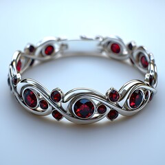 Stunning Gemstone Bracelet Design in Elegant Detail