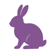 vector illustration of a rabbit