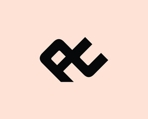 AC Logo design vector template. AC