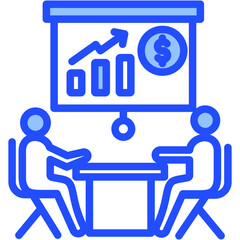 Finance Meeting Icon