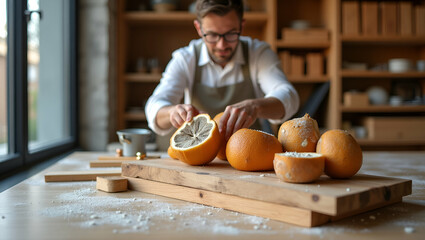 Artistic one of a kind creations exhibiting exclusive craftsmanship and innovative design techniques that define unique brand identities and creative excellence in  Photo Stock  Concept  and empty spa