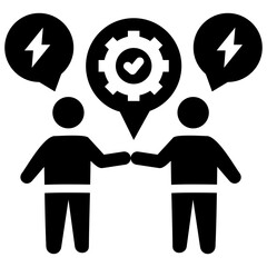 Conflict Resolution Icon