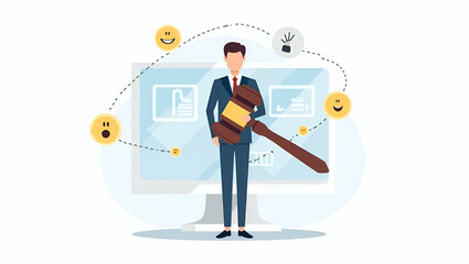 Comprehensive Cybersecurity Regulations: Analyzing International Standards & Compliance Frameworks for Robust Digital Protection - Cute Vector Illustration