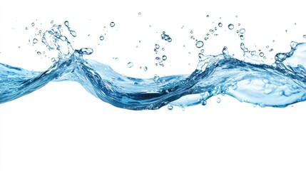  A water splash.