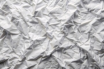 Obraz premium Abstract Crumpled White Paper Texture Background