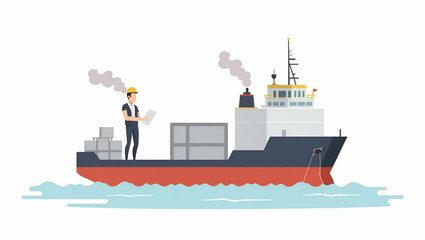 Flat Analysis of Crude Oil Exports: Trade Volumes, Logistics Efficiency, Pricing Dynamics, Contractual Frameworks & Regulatory Compliance in a Cute Vector Style