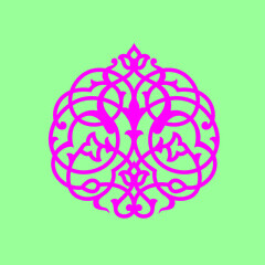 vektor template poster batik ...