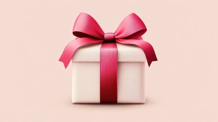 A black gift box with a golden ribbon.