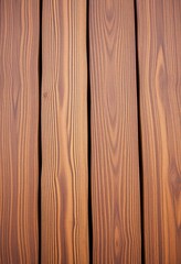 Fototapeta premium Wide brown rustic wood planks, showing natural grain and texture, weathered, old wood, wood texture