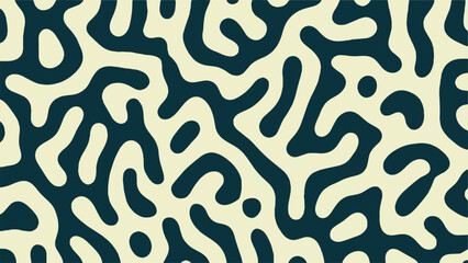 Turing pattern seamless texture wallpaper fabric diffusion noodle background EPS 10