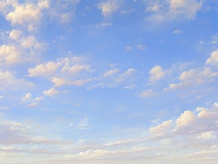 Obraz premium Cloudy Blue Sky Daytime