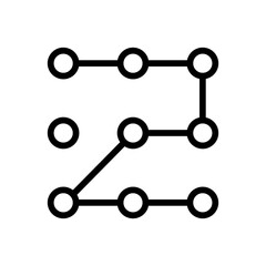 Abstract Polar Pattern Vector Art with Geometric Shapes and Repetitive Design Elements