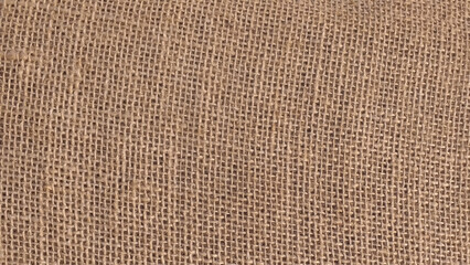 Natural linen texture as a background. close up of natural linen texture
