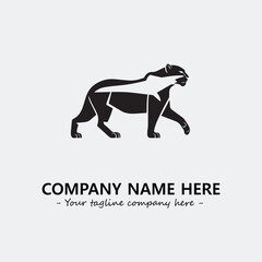 Phanter illustration black and white for logo company vector image
Phanter illustration black and white for logo company vector image
