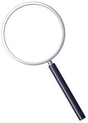 3Dイラスト_虫眼鏡