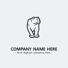 Phanter illustration black and white for logo company vector image
Phanter illustration black and white for logo company vector image
