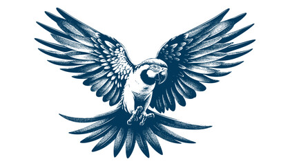 Obraz premium parrot vector