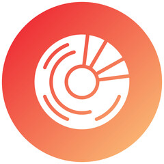 Vector Design CD Icon Style