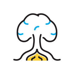 Multi color icon for basis