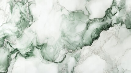 Naklejka premium Marble wall white pattern ink swirl green graphic background abstract light elegant grey for floor plan ceramic counter texture tile gray silver background natural for interior decoration. illustrati