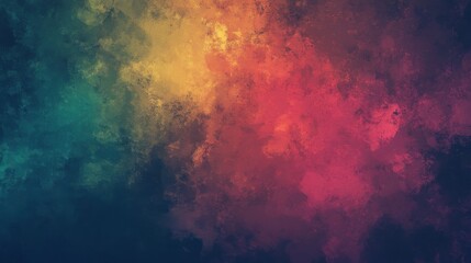 Fototapeta premium Gradient background colors with noise effect Grain Wallpaper Grainy noisy textured blurry texture abstract Digital noise gradient. Nostalgia, vintage 70s, 80s style. Abstract lo-fi background. illust