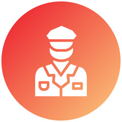 Army Captain Icon Style