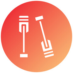 Paddles Icon Style