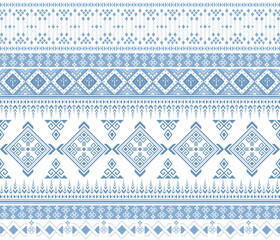Abstract Intricate seamless geometric Ethnic pattern. Geometric ethnic pattern design for clothing, textile, wrapping, background, wallpaper, carpet, embroidery