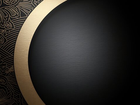 Elegant Black & Gold Design