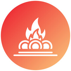 Firewood Icon Style