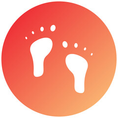 Footprint Icon Style