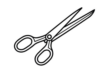  a pair of scissors in a dynamic angle  