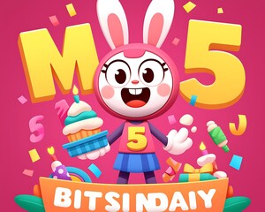 Cute Rabbit Birthday Game