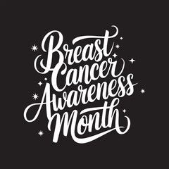 Breast Cancer Awareness Month Vector Design,Pink Ribbon Breast Cancer Symbol,Breast Cancer Awareness Typography Art,Breast Cancer Support Campaign Logo,Elegant Breast Cancer Ribbon Illustration