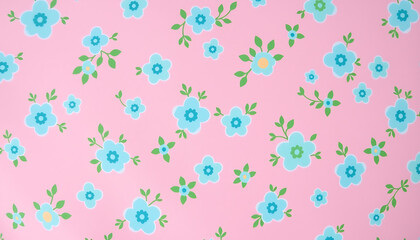 Detailed Hand-Drawn Leafy Branch Pattern