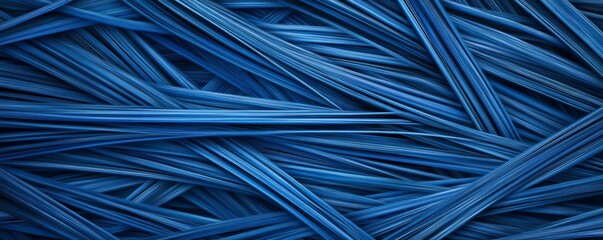 Abstract Blue Parallel Lines Intertwined Texture of excellence in splendor beyond compare with grace