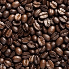 Fototapeta premium Roasted Coffee Beans Background