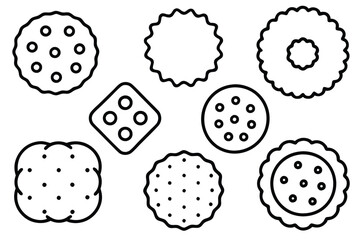 digestive line art healthy gut illustration concept
