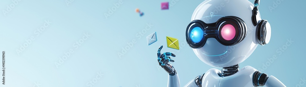 Poster curating personalized learning modules with an ai assistant in digital environments,a friendly robot