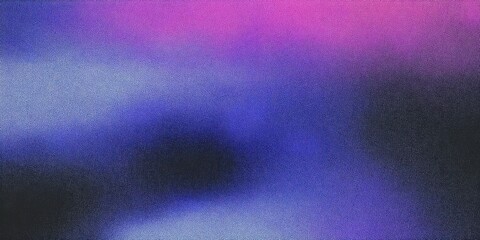 Colorful gradient noise grain background texture Abstract blurred background in deep navy banner, heavy film grain and dusty noise overlay., grain banner background texture