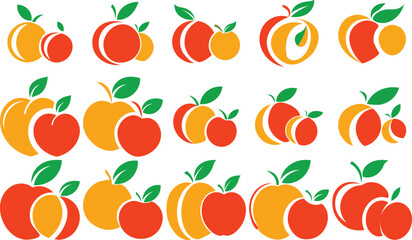 seamless pattern with fruits